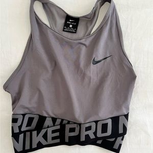 SOLD Nike Pro Intertwist Crop Top